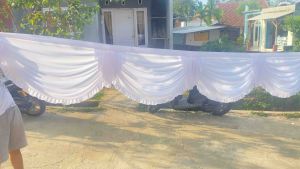 TERLARIS Rumbai/pinggiran TENDA PER 10 meter