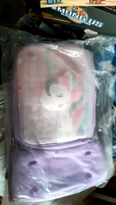 Balo cặp học sinh 3D chống gù nhiều ngăn bé gái bé trai lớp 1-6