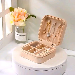 Túi cốp mini đựng trang sức phụ kiện nhiều ngăn tiện lợi