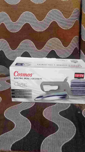 Setrika kering Cosmos CIS 318 F1 Tapak Stenless