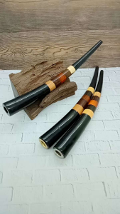 Once pipa klokotan kayu kelor hitam kombinasi stigi galih asem secang kemuning gading R15