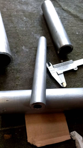 Pipa Besi Seamless OD 23mm ID 11.5mm Tebal 5.75mm 20cm sampai 100cm