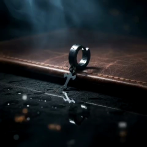 Anting Fashion Trendy Model Jepit Magnet Tanpa Tindik Desain Salib Kecil 3 Warna (Harga per 1pcs)