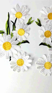 Bordir Bunga Sun Flower & Jasmine: Dekorasi Interior dan Aksesoris