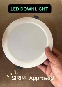 (SIRIM APPROVED) 🔥 LED Downlight Round 4” 12w / 6” 18w Daylight 6500k LED Lampu siling bulat