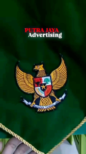 Taplak Alas Baki Logo Garuda Perlengkapan upacara bendera