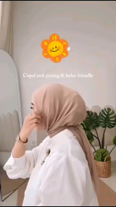 Cepol Hijab Scrunchie Tule Cepolan Viral Terbaru 2023 Ikat Rambut