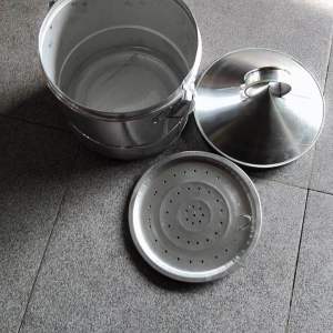 DANDANG SABLUKAN: Masak Kukus Nasi Aluminium Tipis 2kg Murah COD