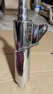 Kawasaki Fury 125 - ChickenPipe - Stainless - Muffler