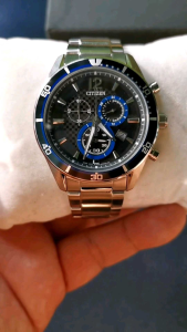 Đồng Hồ Nam Si Nhật💥 💫 CITIZEN - Eco-Drive - H500 - S061083 💫 Chronograph - Radio Controlled 🍀 Size 40 mm 🍀 Size Dây 19.5 cm 💫 N.88