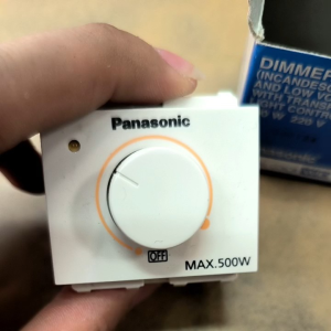 ดรีมเมอร์ Panasonic สวิทซ์หรี่ไฟ พานาโซนิค 500w Dimmer Switch 500วัตต์ WEG57816 Full-Color Wide Series