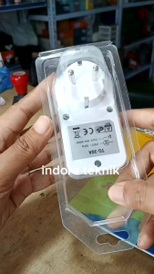 otomatis timer stop kontak - 24 jam - 16 ampere - max 3600 watt - bodi kecil - cocok untuk otomatis lampu dan perangkat listrik lainnya