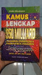Kamus Bahasa Inggris Lengkap 950 Miliard Kecil Warna (14×11cm)
