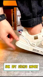 Sepatu Sneakers Import: Nyaman, Tahan Lama & Cocok Untuk Semua Aktivitas