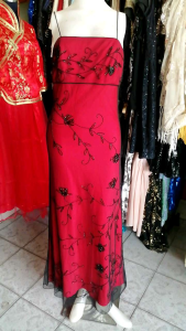 เดรสยาวสำหรับสาวS-Mอกไม่เกิน34เอส28-30โพก38-40ใส่สวยคะปักปล่องทั้งตัว