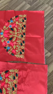 [PRE-ORDER] Exclusive Designer Semistitched Embroidery Lengha Suit ( Delivery 15 days )
