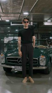 Dice Classic Tee in Black เสื้อยืดผู้ชาย