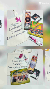 Personalized items tumbler mini notebook with uv dtf print ballpen with print mouselad totebag set gift any occasion