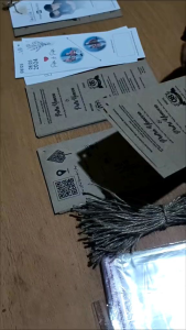 200 Undangan Pernikahan Khitanan Model Hangtag Tali dan Elegan 949-950