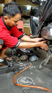 Gates dr Pulley Vanbelt - Vbelt Racing Yamaha Mio Sporty Mio Soul Mio J MioM3 Fino 125 Soul gt Powerlink Thailand