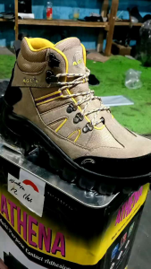 SEPATU SAFETY BOOTS PRIA ARMOR TERLARIS SOL KARET