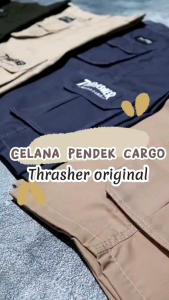 celana pendek cargo celana pria saku kimpul