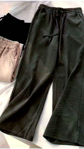 celana kulot crinkle 4-16 tahun| / kulot anak crinkle airflow // celana fashion anak perempuan