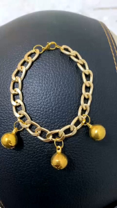 Kalung Kucing Rante 3 Lonceng Ukuran 12mm: Semua Imut dan Lucu