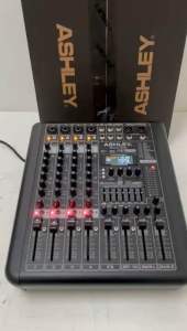 Power Mixer Ashley Martin 602 Series Original 6 Channel Bluetooth Martin602