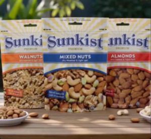 Sunkist Roasted Lightly Salted Almond Nuts 150g