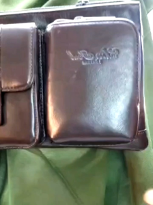 Tas Selempang Bahu Messenger Kulit Pria Kulit Sapi