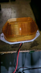 Lampu led rotary mini kedip only 24V