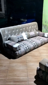 Sofa Lesehan Arab Kancing Kristal