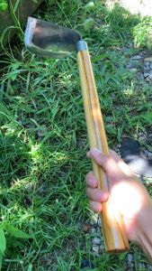 แวกถางหญ้า2คม เหล็กแมงกานีสด้ามไม้สัก - อย่างดี🪴✨ - ขุด✅ ถาง✅ พร้อมส่ง📮📦