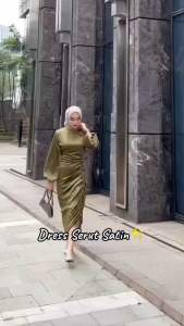 Dress Satin Full Serut Sampai Bawah: Tips Memilih dan Mengenakan