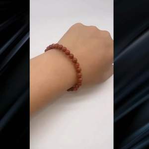 {มีของแถม} หินทรายทอง (Gold Sand Stone) เสริมโชคลาภ ทรัพย์สิน มีกินมีใช้ไม่ขัดสน กำไล หินแท้ หินนำโชค หินมงคล