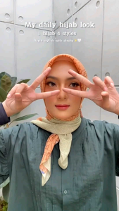 Elzatta Hijab Official Kerudung Segiempat Motif Kaila Grandis