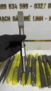 Mũi Đục Bê Tông Phi 17 Nhọn Và Dẹt