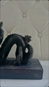 Hiasan Meja Patung Naga Mini Antik & Dekorasi Rumah Oriental