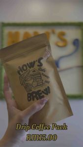 [How’sBrew] Drip Coffee Bag - Drip Coffee Arabica (8 sachets)