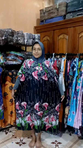 Daster Ibu Mega Jumbo 160 (BB 110kg) Rayon Adem