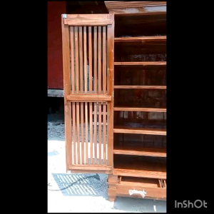 Lemari Sepatu Kayu Jati/trinityjayafurniture