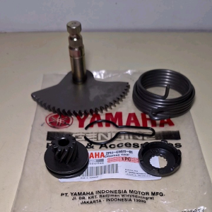 Paketan Gear Pinion Kick Stater 2PH Gigi Pinion+As Selah+Per Selah Mio M3 Soul GT 125 Xride Fino