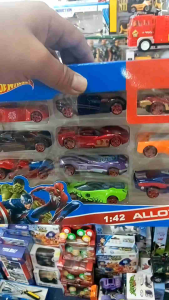 hot wheels super hero avenger isi 10 pcs bahan alloy