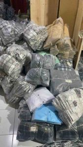 Kemeja Flanel Super Kece Motif Biru