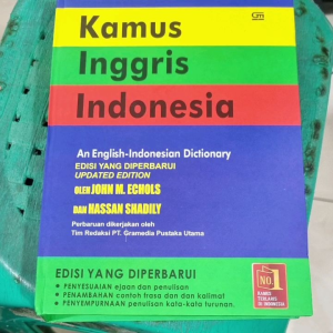 Kamus Inggris-Indonesia oleh John M.Echols
