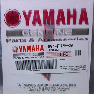 EMBLEM / STIKER ANGKA 155 MERAH BV4-F173E-30 YAMAHA NMAX 100% ORIGINAL YAMAHA GENUINE PARTS