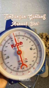 KIDO Timbangan Besi Gantung 50kg 100kg /Hanging Scale /Timbangan Dus Jarum