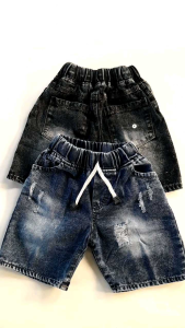 CELANA PENDEK JEANS ANAK LAKI LAKI MODEL SOBEK RIPED celana pendek jeans fashion distro anak anak