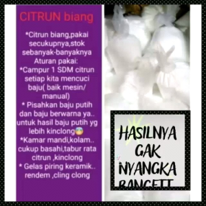 Sitrun / Citrun Biang Kualitas Super 1kg